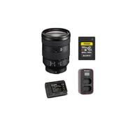 SONY FE 24-105MM F4 G OSS noir + Sony CFexpress Type A TOUGH 160Go Carte memoire + batterie Kingma 2000 mAh (Sony NP-FZ100) + Kingma chargeur de batterie