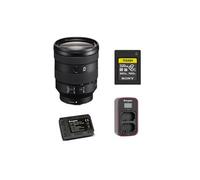 SONY FE 24-105MM F4 G OSS noir+ Sony CFexpress Type A TOUGH 320Go Carte memoire + batterie Kingma 2000 mAh (Sony NP-FZ100) + Kingma chargeur de batterie