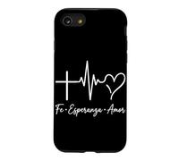 Fe Esperanza Amor Christian Espagnol Cristianos Español Faith Coque pour iPhone SE (2020) / 7/8