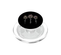 Fe Esperanza Amor Floral Foi chrétienne Écriture Religion PopSockets PopGrip pour MagSafe