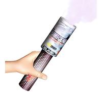 FE FRANCE EFFECT France Effect Fumigène à main coloré - Allumage mèche, durée 45 secondes - Torche de fumée colorée intense pour événements, stade, mariage - Poignée de prise sûre (Blanc) FE3302