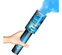 FE FRANCE EFFECT France Effect Fumigène à main coloré - Allumage mèche, durée 45 secondes - Torche de fumée colorée intense pour événements, stade, mariage - Poignée de prise sûre (Bleu) FE3302