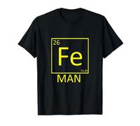Fe Man Iron Man Vêtements scientifiques amusants T-Shirt