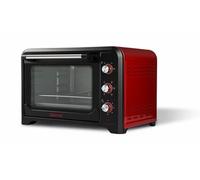 Girmi FE42 Four Électrique Ventilé, 2000W, 42 Litre, Rouge/Noir