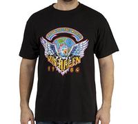 FEA Men's Van Halen 1984 Tour of The World Men's Tee,Black,X-Large