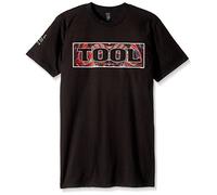 FEA T-Shirt à Manches Courtes Tool pour Homme, Visages Noirs et Rouges, L