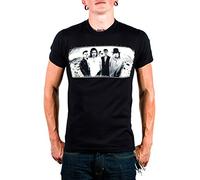 FEA T-Shirt pour Homme Motif U2, Black, Moyen