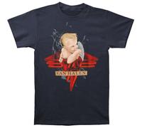 FEA Van Halen Smoking Logo Vintage Short Sleeve T-Shirt