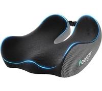 Feagar Coussin d'assise orthopédique en Mousse à mémoire de Forme de qualité supérieure - Coussin d'assise pour Chaise de Bureau, Coussin Coccyx, Gris