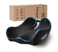 Feagar Coussin de Chaise de Bureau Ergonomique - pour Un Confort Assis Amélioré - Coussin Orthopédique d’Assise en Mousse à Mémoire pour Voiture, Fauteuil Roulant