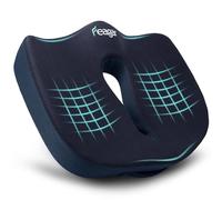 Feagar Coussin de siège 2024 Extra Large, coussin de siège ergonomique pour chaise, coussin orthopédique pour voiture, coussin coccygien, coussin de siège de voiture en mousse à mémoire pour chaise de