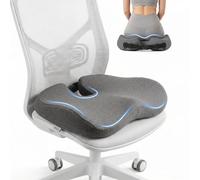 Feagar Coussin De Siège Ergonomique Mousse À Mémoire De Forme [Gris]