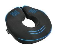 Feagar Coussin Donut XXL Mousse Mémoire - Réglable & Hémorroïdes, Bleu
