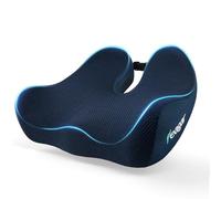 Feagar Coussin orthopédique en Mousse à mémoire de Forme de qualité supérieure - Coussin d'assise pour Chaise de Bureau, Coccyx, Coussin de siège de Voiture pour améliorer la Posture Assise et