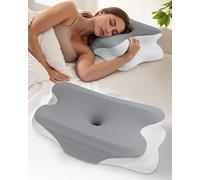 Feagar Oreiller de Nuque, en Mousse à mémoire de Forme, Ergonomique,