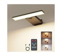 Feallive Lampe pour Tableau LED Rechargeable Sans Fil avec Télécommande, Batterie 6000mAh Longue Autonomie, 3 Températures de Couleur, 5 Modes d'Éclairage, pour Cadres, Photos, Peintures et Galerie
