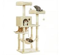 Feandrea Arbre à Chat, Hauteur 141,8 cm, Plusieurs Niveaux