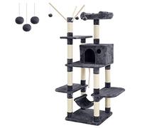 Feandrea Arbre à Chat, Tour de Jeu avec hamac, Plate-Forme