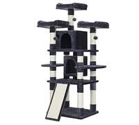FEANDREA Arbre à Chat, Tour de Jeux 170 cm, Gris Anthracite PCT18GYZ
