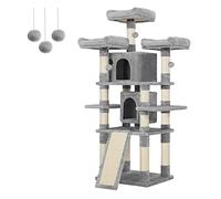 Feandrea Arbre à Chat, Tour de Jeux 172 cm, Gris Clair, PCT18W