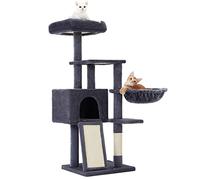 Feandrea Arbre à Chat, Tour de Jeux, Hauteur 134 cm, Niche Multi-Niveaux