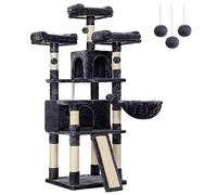 Feandrea Arbre à Chat XXL, Tour de Jeux 168 cm, Gris Anthracite PCT019G01