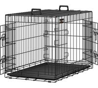 FEANDREA Cage pour chien, box pour chien, pliable, 92,5 x 57,5 x 64 cm, noir