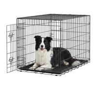 Feandrea Cage pour Chien Pliable avec 1 Porte, 107 x 70,6 x 70,6 cm