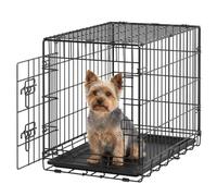 Feandrea Cage pour Chien Pliable avec 1 Porte, 76,5 x 48,6 x 54,4 cm