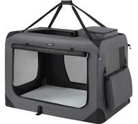 Feandrea Caisse pliable pour chiens, caisse de transport pour chiens, XXXL, sac pour chiens, tissu Oxford, mesh, respirant, portable, cadre métallique, avec poignées, poches,