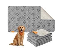 Feandrea Couverture Chien Imperméable, Lavable, 135 x 76 cm, Housse de Protection pour Canapé, Font Antidérapant, Conception Matelassé, Gris Tourterelle PPB024GD01