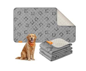 FEANDREA Couverture Chien Imperméable, Lavable, 135 x 76 cm | Housse de Protection pour Canapé, Font Antidérapant, Conception Matelassé, Gris Tourterelle, Collection BASCO PPB024GD01