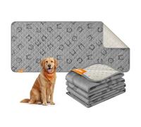 Feandrea Couverture Chien Imperméable, Lavable, 178 x 76 cm, Housse de Protection pour Canapé, Font Antidérapant, Conception Matelassé, Gris Tourterelle PPB025G01