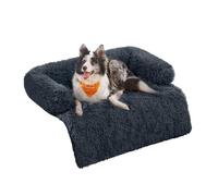 Feandrea FluffyHug Panier pour Chien, Tissu Peluche, 110 x 95 x 18 cm