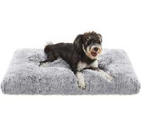 FEANDREA Lit pour chien, coussin pour chien, tapis moelleux pour chien, peluche longue, 80 x 50 cm, rembourrage doux, lavable en machine, panier pour chien, multifonctionnel,