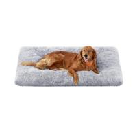 Feandrea Panier pour Chien, Canapé, Lit pour Animaux, 140 x 100 cm, Rembourrage Moelleux, Lavable, Coussin pour Chien, Gris Ombré PGW205G01