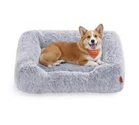 Feandrea Panier pour Chien, Coussin Chien, 91 x 68 x 18 cm | Lit pour Animaux, Canapé, Housse Amovible et Lavable, Bords Surélevés, Antidérapant, Rembourrage Doux PGW272G01