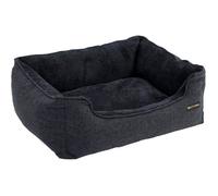 FEANDREA Panier pour Chien, Housse Amovible, 70x55x21cm, Gris Foncé PGW010G01