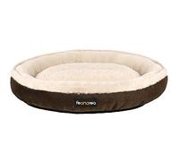 Feandrea Panier pour Chien, Lit pour Chat, Rond, ø75 cm, Marron PGW075C01