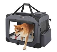 Feandrea Sac Transport Chat Chien, Caisse Pliable, 70 x 52 x 52 cm