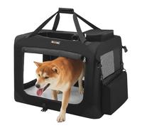 Feandrea Sac Transport Chat Chien, Caisse Pliable, 70 x 52 x 52 cm