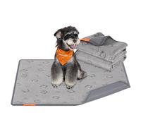 Feandrea Tapis Absorbant Lavable pour Chien, 2 Paquets, 91 x 86 cm