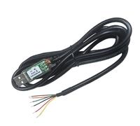 Feanteek Câble adaptateur USB vers RS485 convertisseur série Modbus A+, B - avec TX RX LED USB-RS485-WE-5000-BT compatible avec Windows11 10 8 7 Android Linux Mac OS