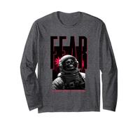 Fear Astronaut - Crâne Cosmique « Fear is What Keeps You Go » Manche Longue