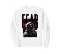 Fear Astronaut - Crâne Cosmique « Fear is What Keeps You Go » Sweatshirt