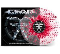 Fear Factory - Aggression Continuum - Crystal Clear Red Splatter [Vinyl LP]