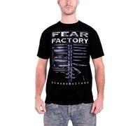 Fear Factory Demanfacture Official Mens New Black Classic Short Sleeve Unisex T-Shirt Gift Manches Courtes(Small)