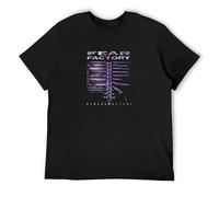 Fear Factory T Shirt Demanufacture Black Mens Rock Metal Tee Black L