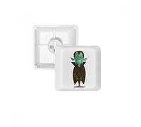 Fear Halloween Ghost Happy PBT Clavier mécanique Blanc OEM sans Marquage R4 Multicolore