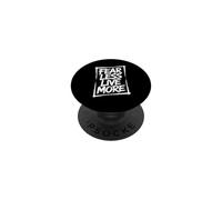 Fear Less Live More Inspirational Motivation Workout PopSockets PopGrip Adhésif